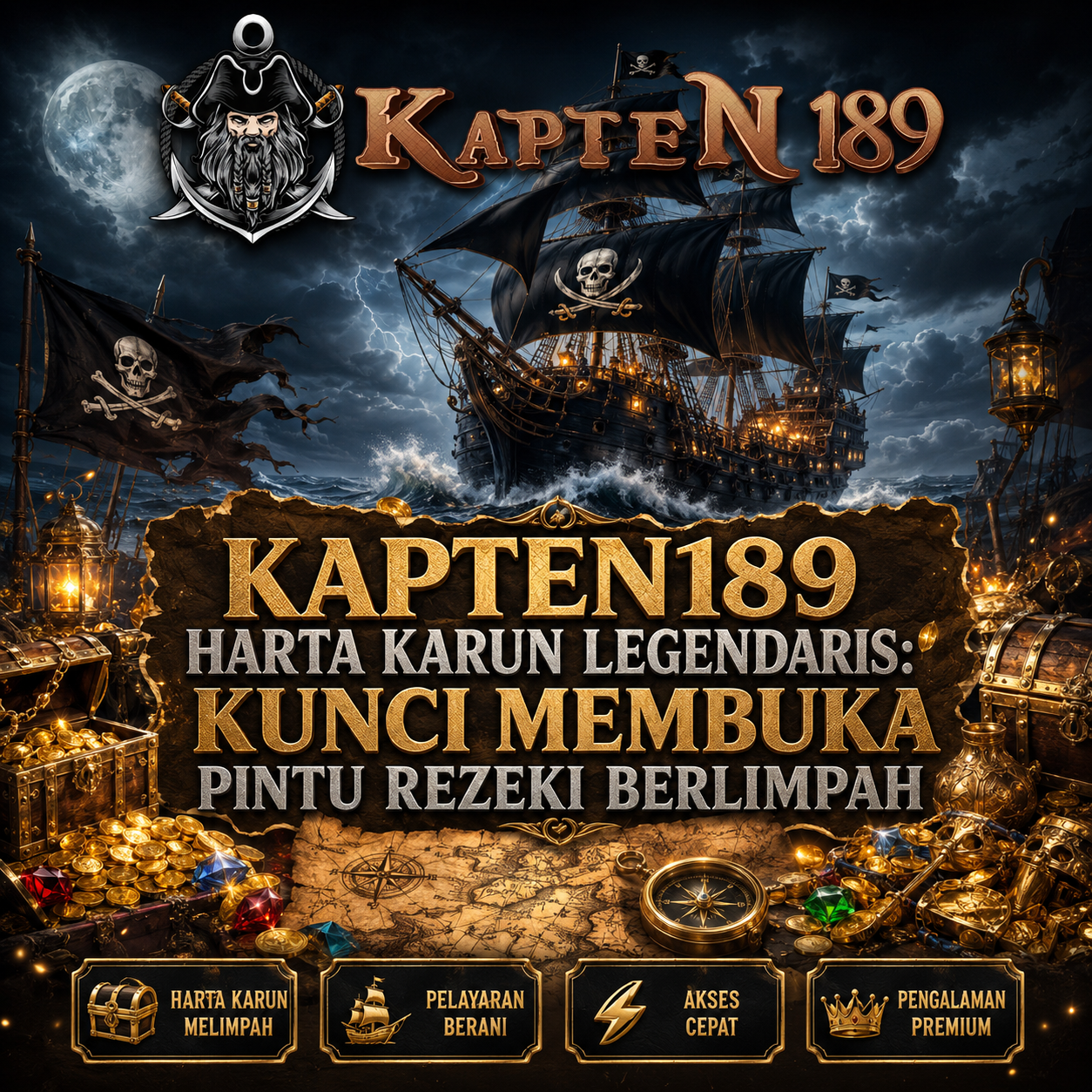 KAPTEN189 Harta Karun Legendaris: Kunci Membuka Pintu Rezeki Berlimpah by Hey siriusly